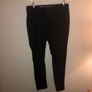 Mid Rise Super Skinny Black Jeans Denim